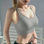 Beauty back strap sports underwear women's tube top big chest small with chest pad anti-exposure wrapped chest bra vest without steel ring - Image 11