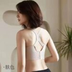 Beauty back strap sports underwear women's tube top big chest small with chest pad anti-exposure wrapped chest bra vest without steel ring - Image 8