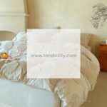 Wholesale Cross-Border Foreign Trade Supply of Amazon Bedding with Cut Floral Tufted 3D Raised Butterfly Leaf Duvet Cover - Image 11