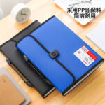 Source factory A4 Portable Organ bag student multi-layer examination paper folder file bag 13 box bill folder briefcase customization