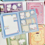 Notebook Sticky Notes for Students, High Aesthetic Value, Cute Sticky Notes for Middle School Students, Non-Adhesive and Tearable