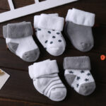 Autumn and Winter Baby Socks Thickeneded Cotton Terry Socks 1-3 Years Old Cartoon Newborn Socks Cute Floor Socks Baby - Image 12