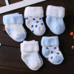 Autumn and Winter Baby Socks Thickeneded Cotton Terry Socks 1-3 Years Old Cartoon Newborn Socks Cute Floor Socks Baby - Image 6