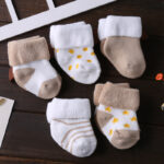 Autumn and Winter Baby Socks Thickeneded Cotton Terry Socks 1-3 Years Old Cartoon Newborn Socks Cute Floor Socks Baby - Image 8