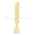 African Wig Jumbo Braid Twist Braids Colorful Dyed Large Braids Synthetic Fiber Gradient Color Large Loose Braids Dirty - Image 23