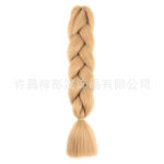 African Wig Jumbo Braid Twist Braids Colorful Dyed Large Braids Synthetic Fiber Gradient Color Large Loose Braids Dirty - Image 15