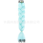 African Wig Jumbo Braid Twist Braids Colorful Dyed Large Braids Synthetic Fiber Gradient Color Large Loose Braids Dirty - Image 38