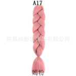 African Wig Jumbo Braid Twist Braids Colorful Dyed Large Braids Synthetic Fiber Gradient Color Large Loose Braids Dirty - Image 30