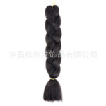 African Wig Jumbo Braid Twist Braids Colorful Dyed Large Braids Synthetic Fiber Gradient Color Large Loose Braids Dirty - Image 7