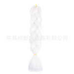 African Wig Jumbo Braid Twist Braids Colorful Dyed Large Braids Synthetic Fiber Gradient Color Large Loose Braids Dirty - Image 18