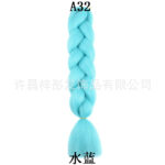 African Wig Jumbo Braid Twist Braids Colorful Dyed Large Braids Synthetic Fiber Gradient Color Large Loose Braids Dirty - Image 44
