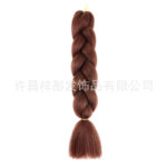African Wig Jumbo Braid Twist Braids Colorful Dyed Large Braids Synthetic Fiber Gradient Color Large Loose Braids Dirty - Image 17