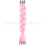 African Wig Jumbo Braid Twist Braids Colorful Dyed Large Braids Synthetic Fiber Gradient Color Large Loose Braids Dirty - Image 2
