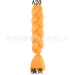 African Wig Jumbo Braid Twist Braids Colorful Dyed Large Braids Synthetic Fiber Gradient Color Large Loose Braids Dirty - Image 33
