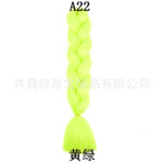 African Wig Jumbo Braid Twist Braids Colorful Dyed Large Braids Synthetic Fiber Gradient Color Large Loose Braids Dirty - Image 35