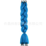 African Wig Jumbo Braid Twist Braids Colorful Dyed Large Braids Synthetic Fiber Gradient Color Large Loose Braids Dirty - Image 42