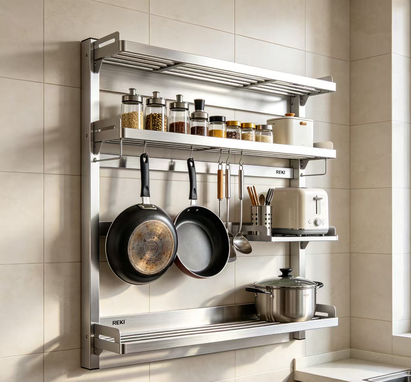 9 Kitchen Storage Rack - Image 1
