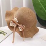 Tiktok Summer Children's Sun Hats in Stock, Straw Hats, Bag Sets, Children's Sun Protection Beach Hats, Straw Sun Hats - Image 9