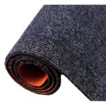 Composite bottom seven-striped carpet covered with rubber bottom striped carpet studio TPR striped non-slip carpet whole roll