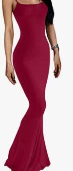 Sling dress European and American Women's High-end Sense Pure Desire Hip Skirt Sexy Slim-fit Milk Silk Long Fishtail Skirt - Image 10
