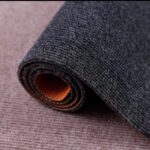 Composite bottom seven-striped carpet covered with rubber bottom striped carpet studio TPR striped non-slip carpet whole roll - Image 11