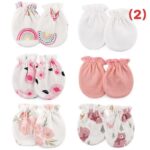 Foreign Trade European and American Newborn Anti-Scratch Gloves Baby Gloves Baby Protective Gloves Source Factory Cross-Border Supply - Image 36