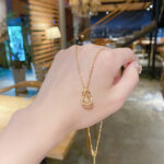 Titanium steel non-fading design necklace women non-fading summer clavicle chain simple versatile pendant fashion jewelry wholesale - Image 38