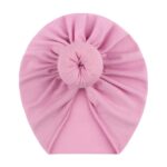 New European and American Baby Pullover Hat, Cute Pure Color Donut Kidsren's Hat, Summer Thin Baby Fetal Cap - Image 6