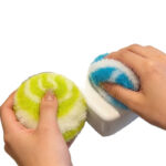 New Magic Cleaning Ball Bathroom Toilet Sink Countertop Tile Wall Cleaning Brush Faucet Brush - Image 4