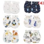 Foreign Trade European and American Newborn Anti-Scratch Gloves Baby Gloves Baby Protective Gloves Source Factory Cross-Border Supply - Image 38