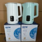 Hemisphere kettle 304 stainless steel lettering logo anti-scalding hotel electric kettle automatic power-off insulation - Image 3