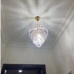 Modern Minimalist Crystal Chandelier, Warm and Romantic Bedroom Chandelier, Direct Sales from Zhongshan Lighting Manufacturer, Main Light for Living Room and Lobby - Image 6