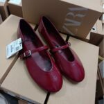 Za Women's Shoes 2025 New Mary Jane Shoes Spring and Autumn New Shallow Mouth Round Toe Slip-On Buckle Shoes - Image 2