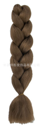 African Wig Jumbo Braid Twist Braids Colorful Dyed Large Braids Synthetic Fiber Gradient Color Large Loose Braids Dirty - Image 10