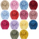 New European and American Baby Pullover Hat, Cute Pure Color Donut Kidsren's Hat, Summer Thin Baby Fetal Cap - Image 4