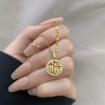 Titanium steel non-fading design necklace women non-fading summer clavicle chain simple versatile pendant fashion jewelry wholesale - Image 45