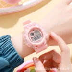 Unicorn electronic watch ins high color value high school students male and female couples sports luminous children's student watch - Image 11