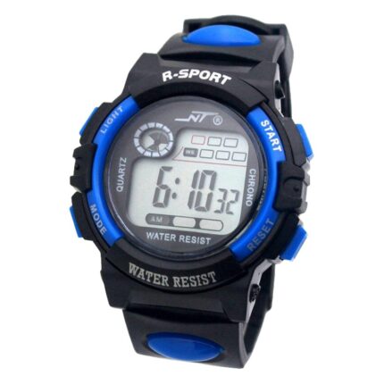 Student Watch Electronic Watch Men's Boys and Girls Multifunctional Colorful Lights Luminous LED Watch Wholesale