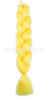 African Wig Jumbo Braid Twist Braids Colorful Dyed Large Braids Synthetic Fiber Gradient Color Large Loose Braids Dirty - Image 52