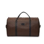 New Short-Distance Travel Bag Storage Bag, Fashionable Leather Portable Travel Bag, Large Capacity Dry and Wet Separation Fitness Bag - Image 6