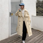 Jacket Men's Autumn and Winter 2024 New Windbreaker Men's Mid-Length Korean Style Trendyy Handsome British Style Top Jacket Trendy - Image 5