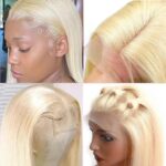 Front Lace Wig Vietnam Bone Straight Bob Human Hair Wigs Bob Short Hair - Image 9