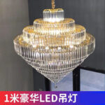 Modern Minimalist Crystal Chandelier, Warm and Romantic Bedroom Chandelier, Direct Sales from Zhongshan Lighting Manufacturer, Main Light for Living Room and Lobby - Image 4