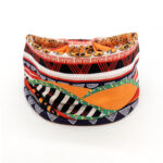 European and American Women's Hairbands African Print Pattern Wide-Brimmed Elastic Knotted Sports Yoga Headbands Women's Headwear Hair Accessories - Image 12