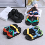 Cross-Border New Sandals for Women Original Summer Versatile Flat Casual Outdoor Couple Sports Casual Beach Shoes Wholesale