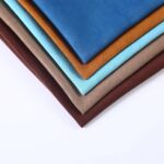 Encoded Five Satin Suede Fabric Woven Double-weft Single-sided Velvet Deerskin Velvet Imitation Leather Velvet Abraded Fabric - Image 3