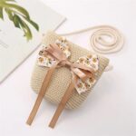 Tiktok Summer Children's Sun Hats in Stock, Straw Hats, Bag Sets, Children's Sun Protection Beach Hats, Straw Sun Hats - Image 4