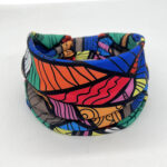 European and American Women's Hairbands African Print Pattern Wide-Brimmed Elastic Knotted Sports Yoga Headbands Women's Headwear Hair Accessories - Image 9