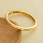 European and American Cross-Border Light Luxury Heavy-Duty Design Bracelet Metal Glossy Open Bracelet Normcore Geometric Stylish Wide Bracelet - Image 12