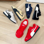 Retro Color-Blocked Soft-Soled Training Shoes 2026 Thin-Soled Running Shoes Spring and Summer New Sports Casual Shoes - Image 2